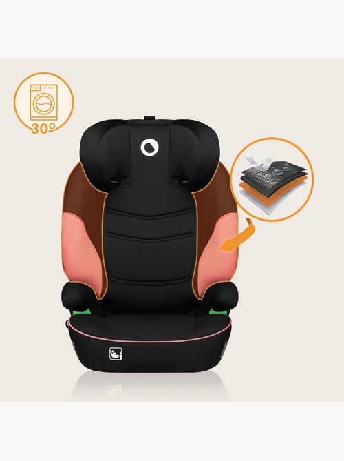Silla de coche LIONELO Lars i-Size 100-150 cm - Asiento ancho - Grupo 2/3 - Funda extraíble - Kiabi