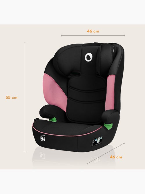 Silla de coche LIONELO Lars i-Size 100-150 cm - Asiento ancho - Grupo 2/3 - Funda extraíble - Kiabi