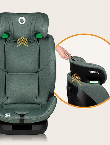 Silla de coche LIONELO Lavanda i-Size 76-150cm - ISOFIX - Ventilación - Grupo 1/2/3
