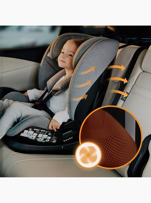 Silla de coche LIONELO Lavanda i-Size 76-150cm - ISOFIX - Ventilación - Grupo 1/2/3 - Kiabi