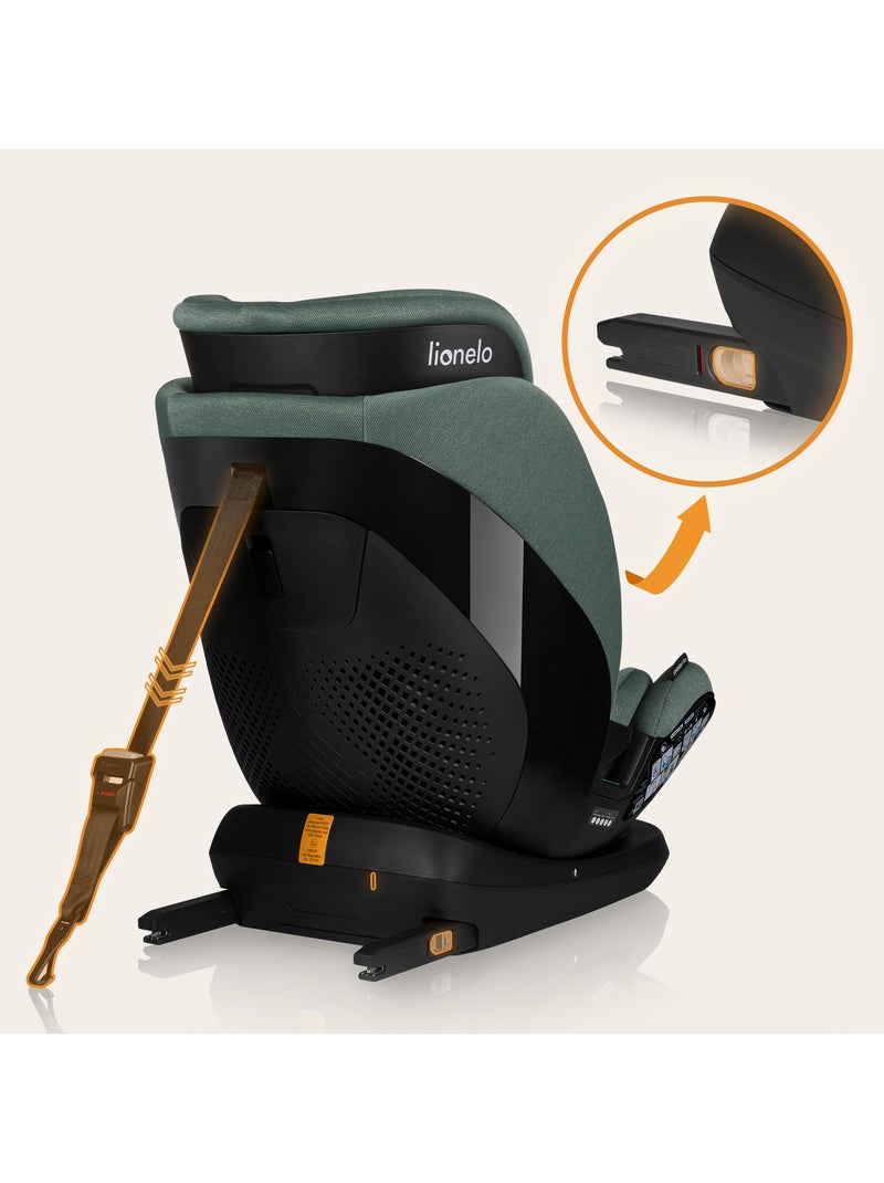 Silla de coche LIONELO Lavanda i-Size 76-150cm - ISOFIX - Ventilación - Grupo 1/2/3 Verde salvia - Kiabi