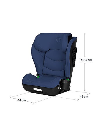 Silla de coche LIONELO Neal i-Size 100-150 cm - ISOFIX - Asiento ancho - Portavasos - Reclinable