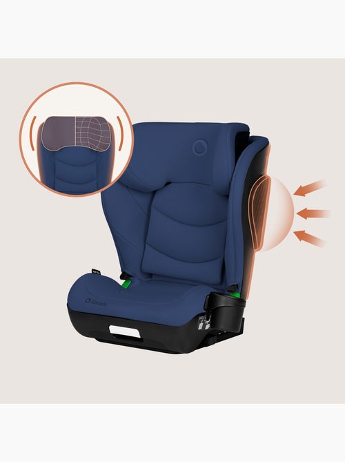 Silla de coche LIONELO Neal i-Size 100-150 cm - ISOFIX - Asiento ancho - Portavasos - Reclinable - Kiabi