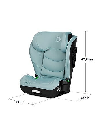 Silla de coche LIONELO Neal i-Size 100-150 cm - ISOFIX - Asiento ancho - Portavasos - Reclinable