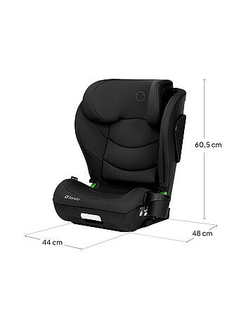 Silla de coche LIONELO Neal i-Size 100-150 cm - ISOFIX - Asiento ancho - Portavasos - Reclinable