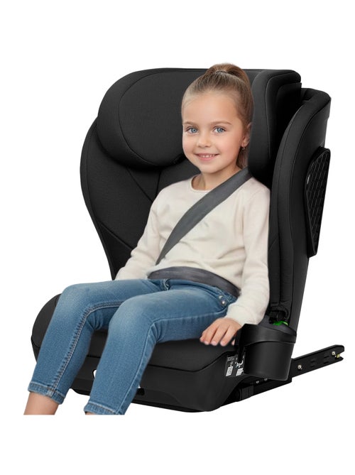 Silla de coche LIONELO Neal i-Size 100-150 cm - ISOFIX - Asiento ancho - Portavasos - Reclinable - Kiabi