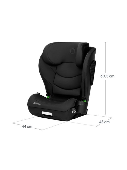 Silla de coche LIONELO Neal i-Size 100-150 cm - ISOFIX - Asiento ancho - Portavasos - Reclinable - Kiabi