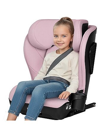 Silla de coche LIONELO Neal i-Size 100-150 cm - ISOFIX - Asiento ancho - Portavasos - Reclinable