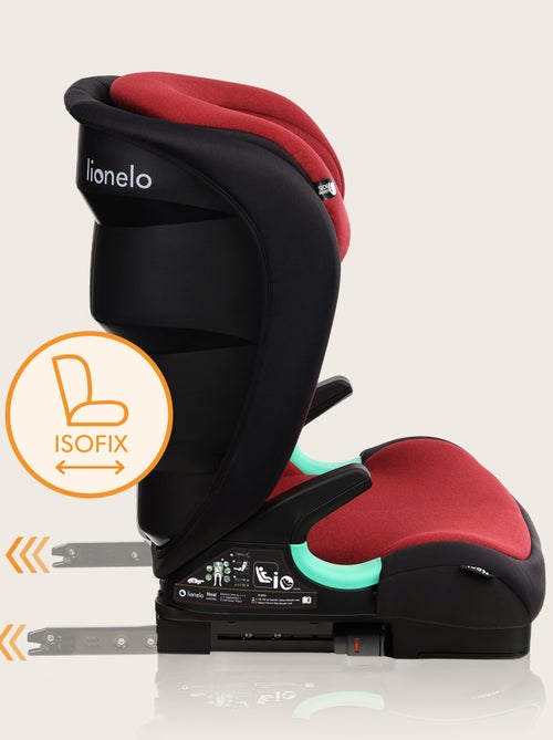 Silla de coche LIONELO Neal i-Size 2/3 - ISOFIX - Asiento ancho - Ventilación - Reclinable - Kiabi