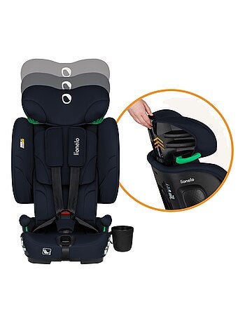 Silla de coche LIONELO Nelly i-Size 76-150 cm - ISOFIX - Plegable - Correa TopTether - Grupo 1/2/3