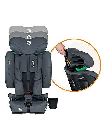 Silla de coche LIONELO Nelly i-Size 76-150 cm - ISOFIX - Plegable - Correa TopTether - Grupo 1/2/3