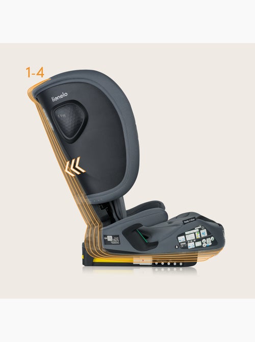 Silla de coche LIONELO Nelly i-Size 76-150 cm - ISOFIX - Plegable - Correa TopTether - Grupo 1/2/3 - Kiabi