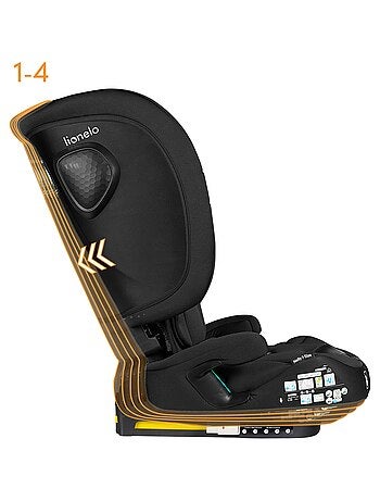 Silla de coche LIONELO Nelly i-Size 76-150 cm - ISOFIX - Plegable - Correa TopTether - Grupo 1/2/3