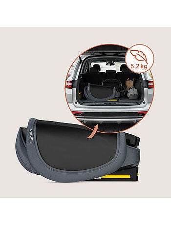 Silla de coche LIONELO Orin i-Size 100-150 cm - ISOFIX - Plegable - Ligera - Grupo 2/3