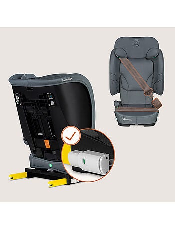 Silla de coche LIONELO Orin i-Size 100-150 cm - ISOFIX - Plegable - Ligera - Grupo 2/3