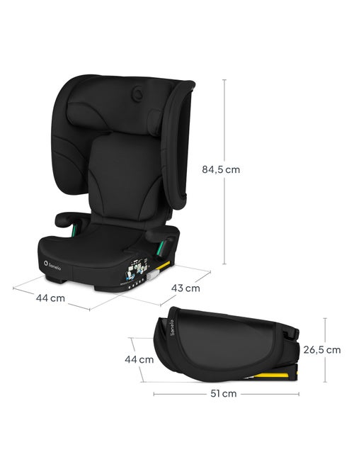 Silla de coche LIONELO Orin i-Size 100-150 cm - ISOFIX - Plegable - Ligera - Grupo 2/3 - Kiabi