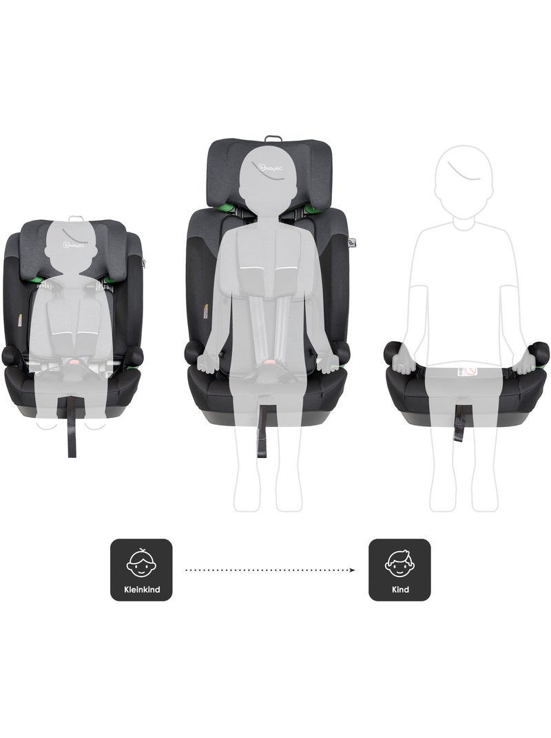Silla de coche lumo - babygo Gris negro - Kiabi