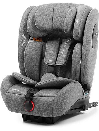 Silla de coche Maka Isize Reclinable 76 - 150 cm Babyauto - BLACK LINE EMBOSSED