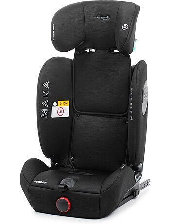 Silla de coche Maka Isize Reclinable 76 - 150 cm Babyauto - BLACK LINE EMBOSSED