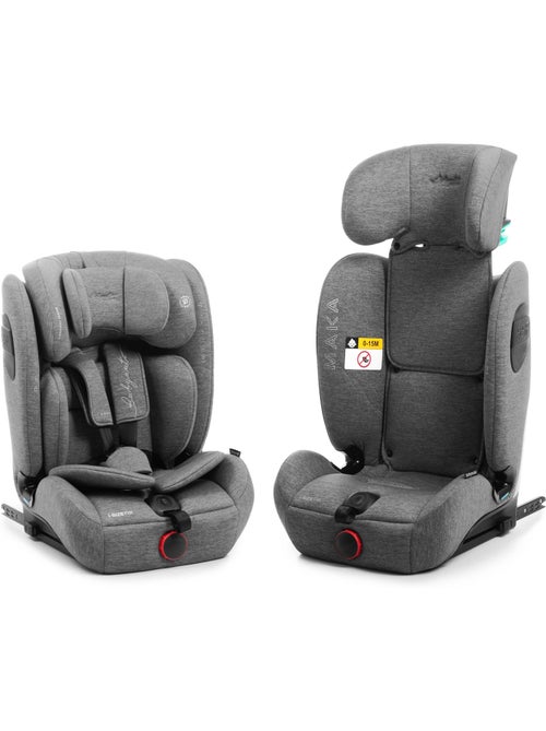 Silla de coche Maka Isize Reclinable 76 - 150  cm Babyauto - DOBBY GREY - Kiabi