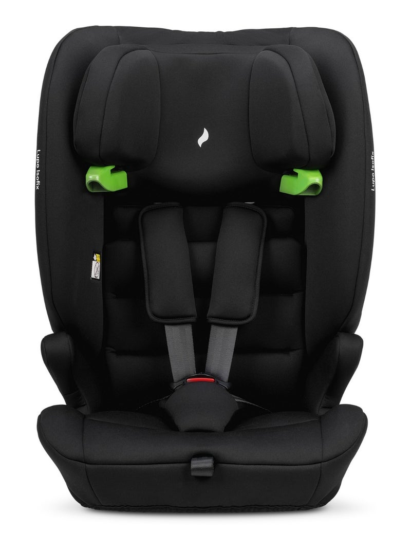 Silla de coche niño Lupo Isofix i-Size 76-150 cm Negro Negro - Kiabi