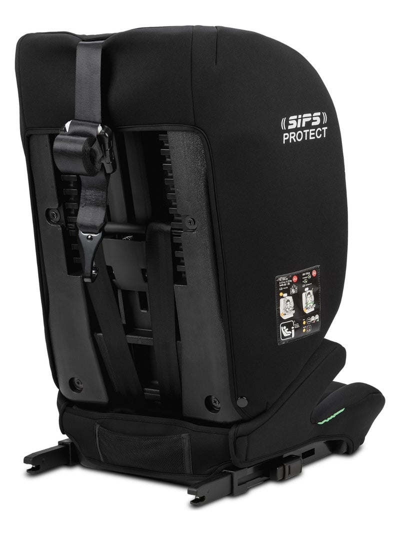 Silla de coche niño Lupo Isofix i-Size 76-150 cm Negro Negro - Kiabi
