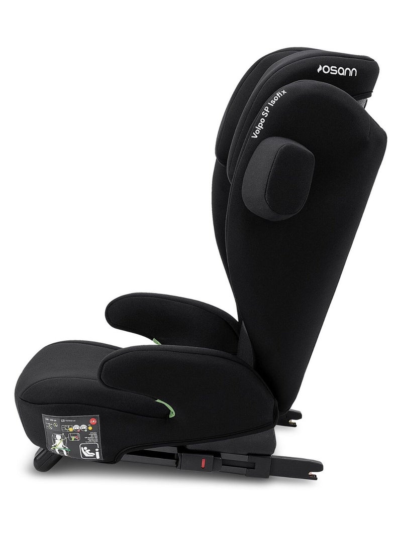 Silla de coche niño Volpo SP Isofix i-Size 100-150 cm Negro Negro - Kiabi