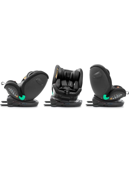 Silla de coche Odeas I-Size 40 - 150 cm, Top tether, Pivotant 360° Babyauto - BLACK ANTHRACITE - Kiabi Silla de coche Odeas I-Size 40 - 150 cm, Top tether, Pivotant 360° Babyauto - BLACK ANTHRACITE - Kiabi