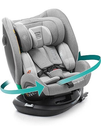 Silla de coche Odeas I-Size 40 - 150 cm, Top tether, Pivotant 360° Babyauto - GREY ANTHRACITE