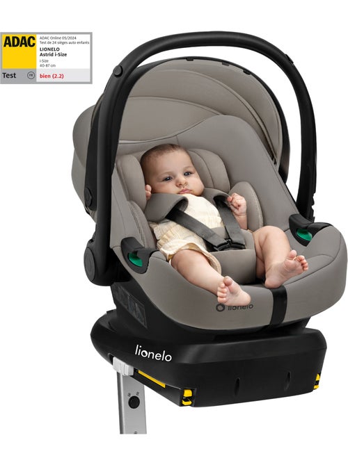Silla de coche para bebé con base ISOFIX - LIONELO Astrid i-Size - Premio ADAC - Ligera - Silla de c - Kiabi