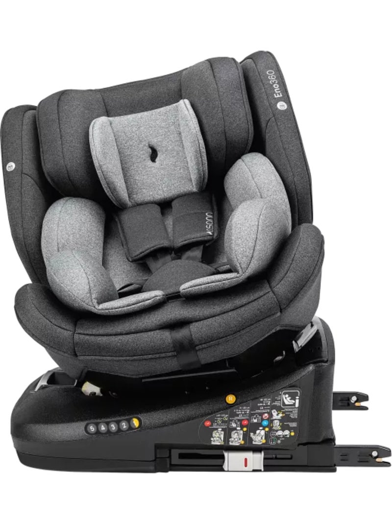 Silla de coche para bebé ENO360 i-Size 40-150 cm Gris - Kiabi