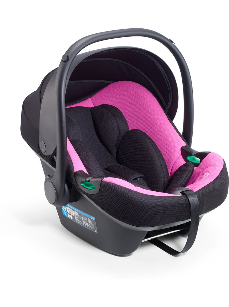 Silla de coche para bebé travel xp - babygo Negro Rosa - Kiabi