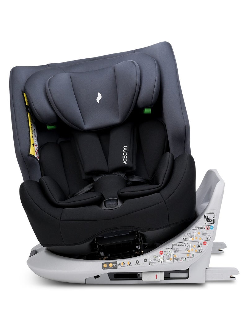 Silla de coche para bebés/niños four360 s isofix i-size - 40-150 cm Negro Gris - Kiabi