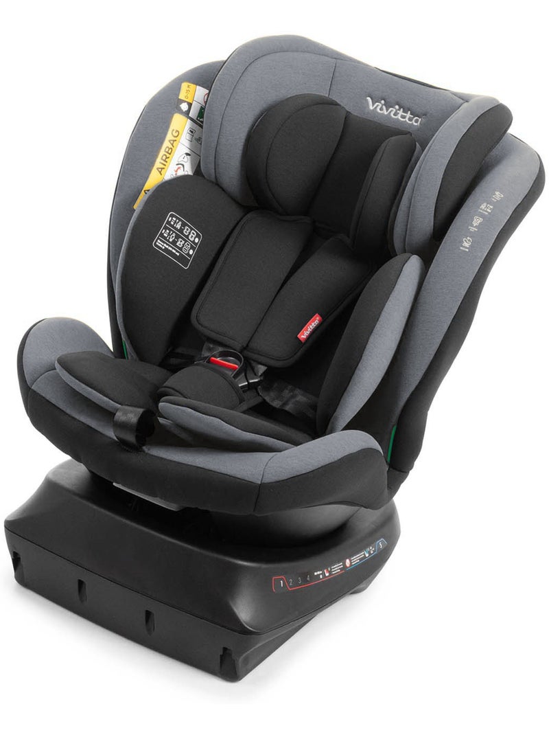 Silla de coche Sanna Ibelt 40-150 cm Vivitta - ASH Gris claro - Kiabi
