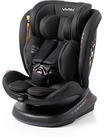 Silla de coche Sanna Ibelt 40-150 cm Vivitta - INTENSE BLACK