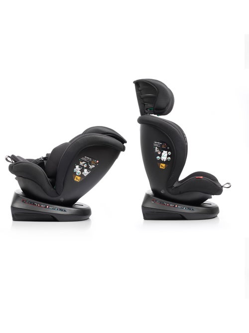 Silla de coche Sanna Ibelt 40-150 cm Vivitta - INTENSE BLACK - Kiabi Silla de coche Sanna Ibelt 40-150 cm Vivitta - INTENSE BLACK - Kiabi