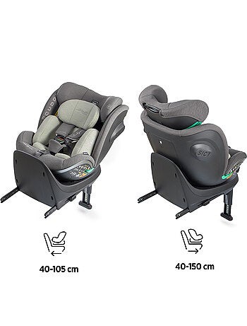 Silla de coche Scudda I-Size Isofix Rotatoria 40-150 cm Babyauto - COAL