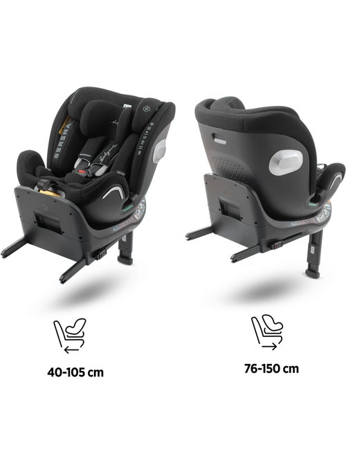 Silla de coche Serena Ifix 40 150 cm, Rotatoria con pata de apoyo Babyauto - COAL - Kiabi Silla de coche Serena Ifix 40 150 cm, Rotatoria con pata de apoyo Babyauto - COAL - Kiabi