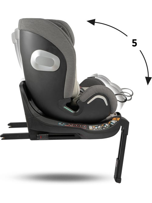 Silla de coche Serena Ifix 40 150 cm, Rotatoria con pata de apoyo Babyauto - COAL - Kiabi Silla de coche Serena Ifix 40 150 cm, Rotatoria con pata de apoyo Babyauto - COAL - Kiabi