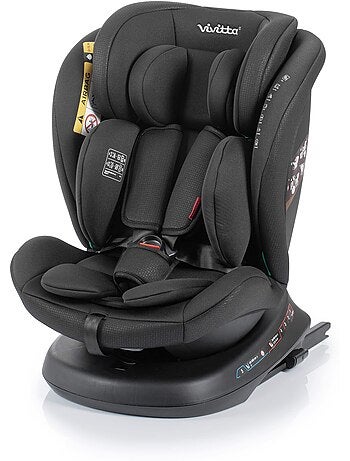Silla de coche Sigma Isize 40 - 150 cm Vivitta - INTENSE BLACK