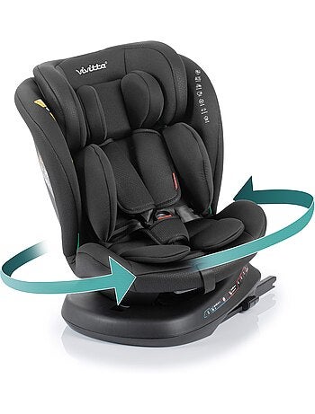 Silla de coche Sigma Isize 40 - 150 cm Vivitta - INTENSE BLACK