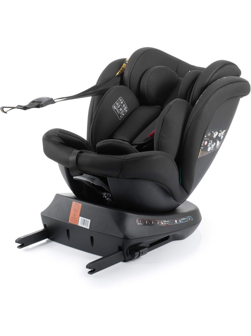 Silla de coche Sigma Isize 40 - 150 cm Vivitta - INTENSE BLACK Negro - Kiabi