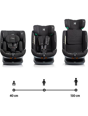 Silla de coche Xperta I-Size Isofix, rotatoria 360° 40 - 150 cm Babyauto - OLIVE GREY