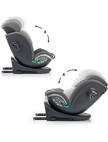 Silla de coche Xperta I-Size Isofix, rotatoria 360° 40 - 150 cm Babyauto - COAL