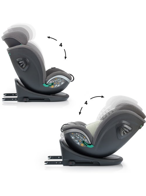 Silla de coche Xperta I-Size Isofix, rotatoria 360° 40 - 150 cm Babyauto - OLIVE GREY - Kiabi Silla de coche Xperta I-Size Isofix, rotatoria 360° 40 - 150 cm Babyauto - OLIVE GREY - Kiabi
