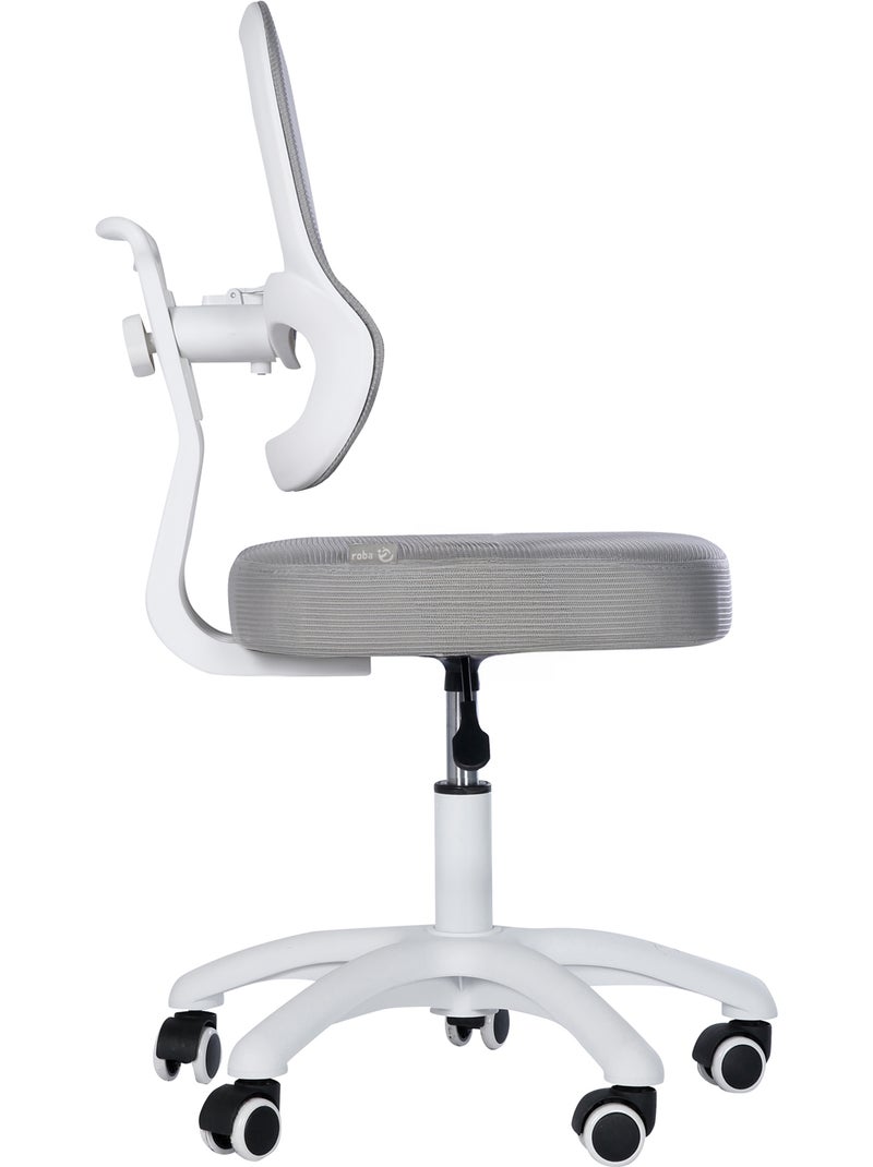 Silla de escritorio infantil Smart Grow II Blanco - Kiabi
