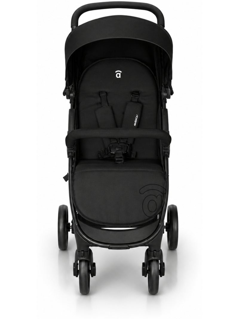 Silla de paseo América 3 Asalvo Negro - Kiabi