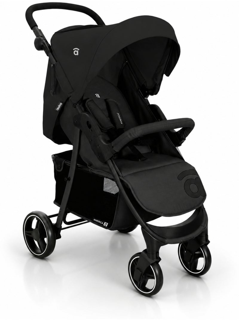 Silla de paseo América 3 Asalvo Negro - Kiabi
