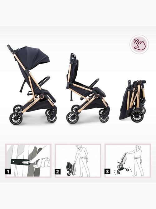 Silla de paseo compacta lena gold pro para niños de 6 a 48 meses - Kiabi Silla de paseo compacta lena gold pro para niños de 6 a 48 meses - Kiabi