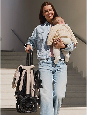 Silla de paseo compacta LIONELO Cloe Plus - Ruedas grandes - Plegado auto - Ventilación